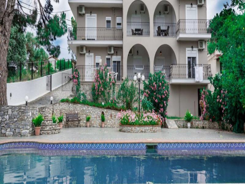 Villa Albanis Kolios Bagian luar foto