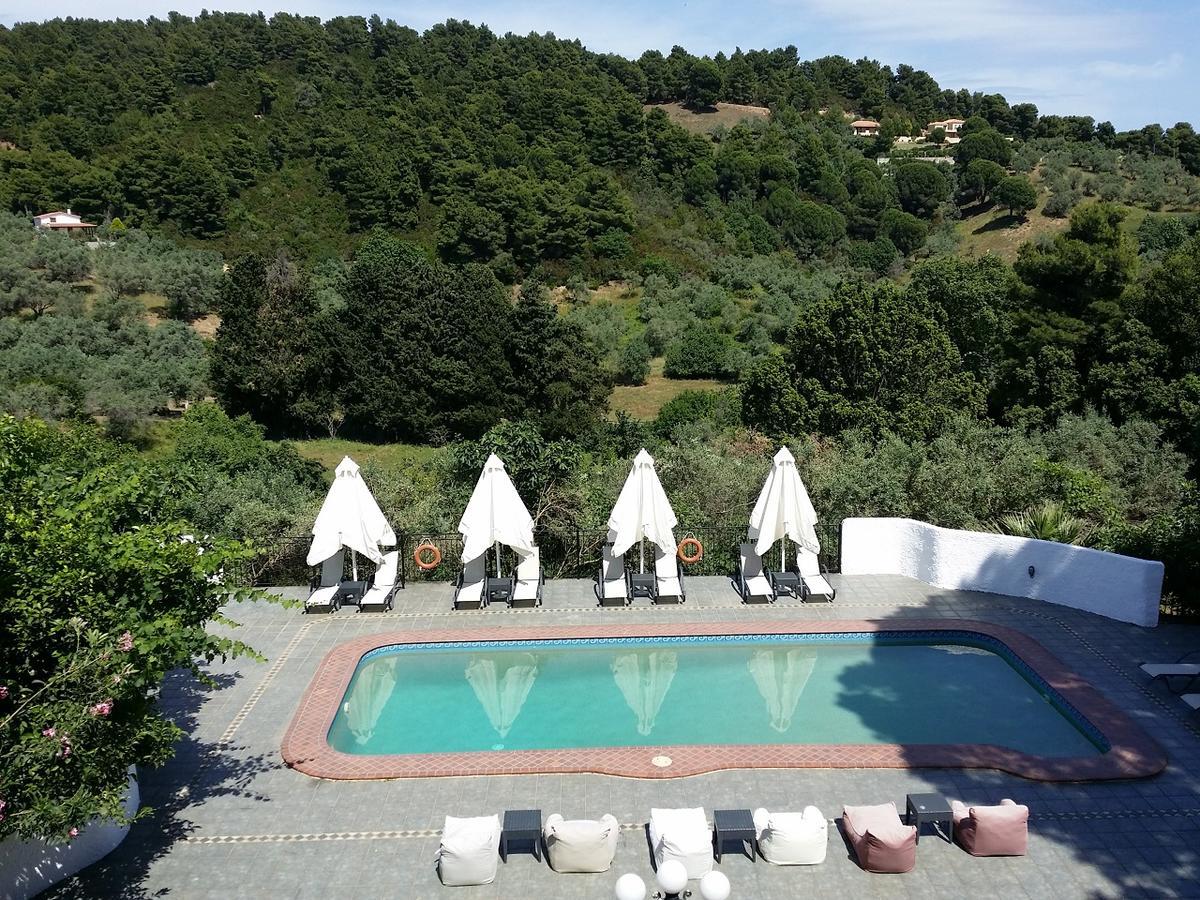 Villa Albanis Kolios Bagian luar foto